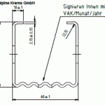60x60x2,15mm